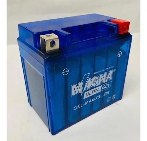 Batería Moto Honda Bross Pulsar Ns 150 Ultra Gel Magx5l Bs Derecho 3