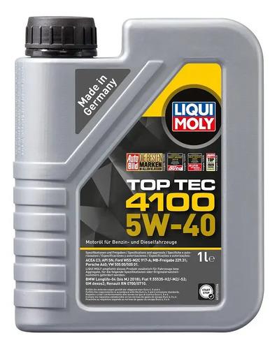 Aceite 5w40 Sintético Hc Top Tec 4100 Dual 1l