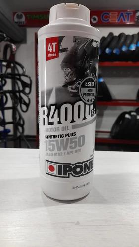 Aceite Semisintético Moto Ipone R4000 Rs 4t 15w50 Ipone 3