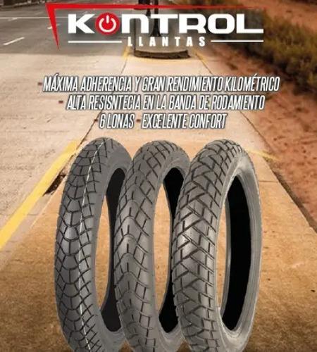 Combo Llantas Kontrol 90/90/19 Y 110/90/17 2500+ Ttr Xr125  5