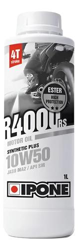Aceite Lubricante Moto Ipone R4000 10w50 Sintético 4t 1l