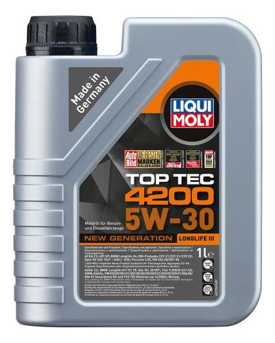 Aceite 5w30 Sintetico Top Tec 4200 Liqui Moly 1l