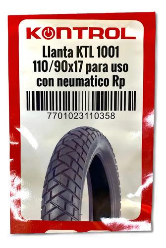 Llanta 110/90-17 Knt1001 Tt Rr Trasera Xre190 5