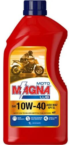 Aceite Moto Magna 10w40 Semi Sintetico 10w-40 1l 2