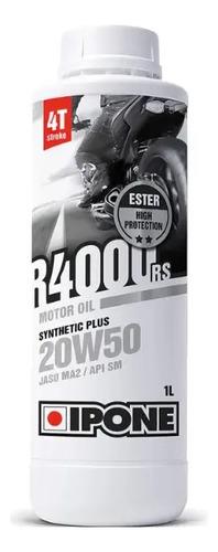 Lubricante Aceite Moto Ipone R4000 R 4t 20w50 Semisintético 2