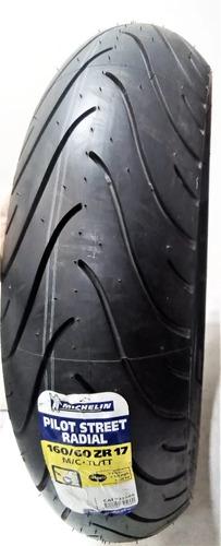 Llanta Trasera Para Moto Michelin Pilot Street Radial Sin Cámara De 160/60 Zr17 W 69 X 1 Unidad 5