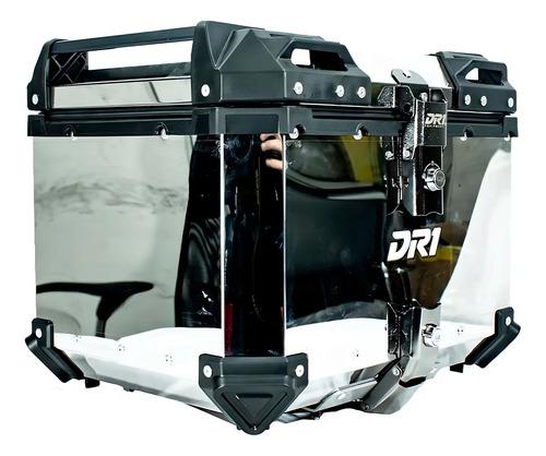 Maletero Cuadrado Dr1 Alu Pro Acero 45 Lt Gris 3
