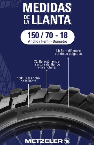 Llanta Metzeler Karoostreet 120/80-18 Tubetype 2