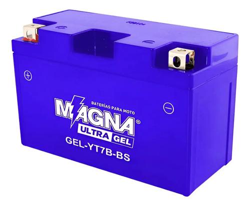 Batería Moto Akt 200 Sm Special Ultra Gel Yt7b Bs Izquierdo