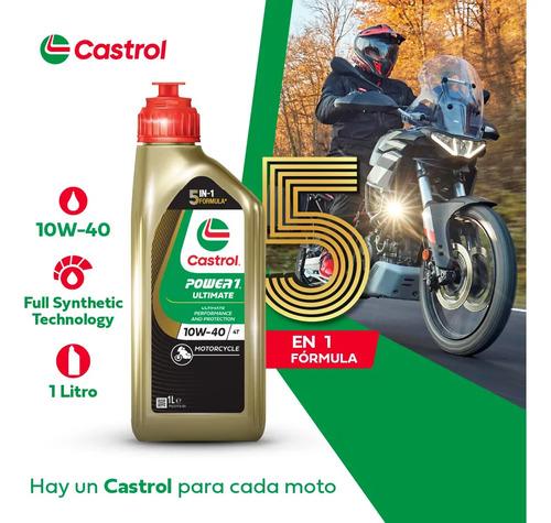Aceite Castrol Power 1 Ultimate 4t 10w40 Lt 2