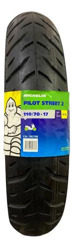 Llanta Michelin 110/70/17 59s Pilot Street 2 3