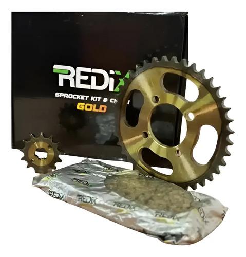 Kit De Arrastre Para Yamaha Fz 2.0 Freno Disco Reforzado Rd Plateado