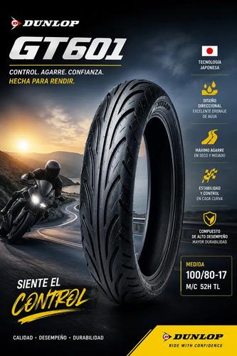 Llanta 100/80-17m Tl Gt601 52h Dunlop-japon 7