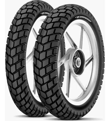 Llanta Moto Enduro Tvs Eurogrip Trb 110/90-17 Trasera Con Cámara