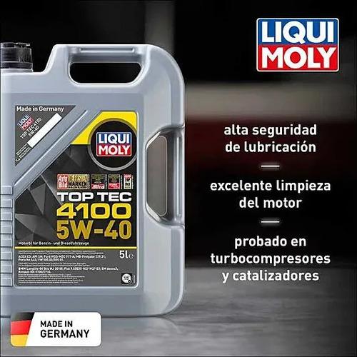 Aceite 5w40 Hc Sintetico Top Tec 4100 Dual Liqui Moly 5l 4