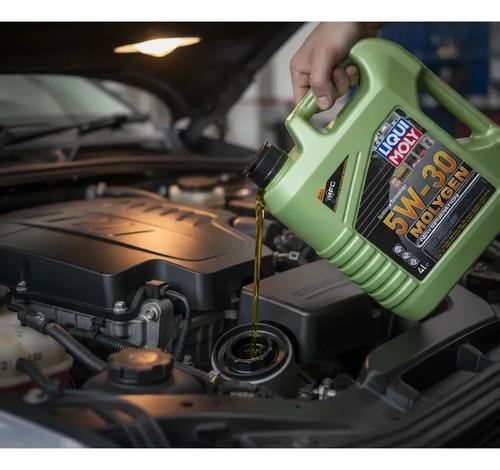 Aceite De Motor Para Diesel Molygen 5w30 Liqui Moly 4lts 3