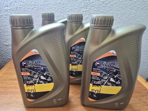 Aceite Eni I-ride 10w-40 Street & Touring Synthetic 2