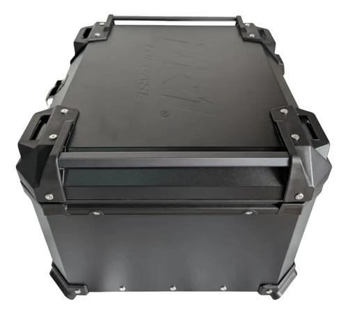 Baul Maletero Dr1 57 Litros Espaldar Aluminio Desmontable Negro 3