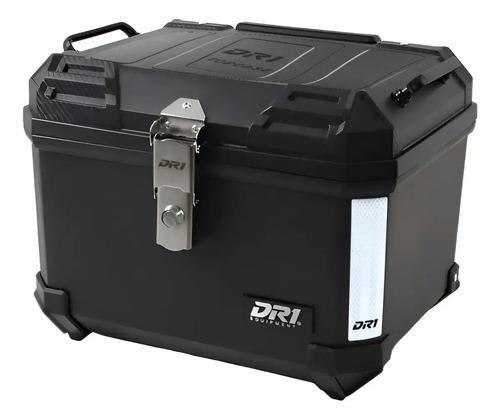 Maletero Dr1 Adventure 45 Litros Con Espaldar Desmontable Negro 2