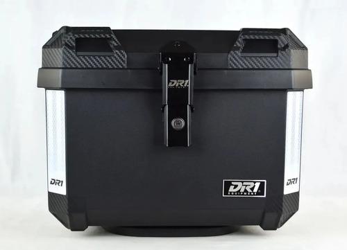 Maletero Dr1 Adventure 45 Litros Con Espaldar Desmontable Negro