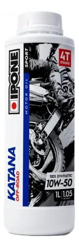Aceite Lubricante Moto Ipone Katana Off Road Sintetico 10w50