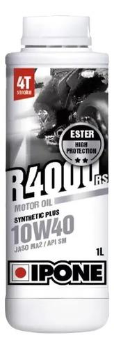 Aceite Semisintético Moto Ipone R4000 Rs Ma2 4t 10w40 Ipone 2
