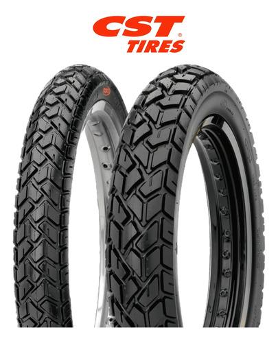 Combo Llantas Cst 90/90/19 Y 110/90/17 Original Dr Xtz 150 3