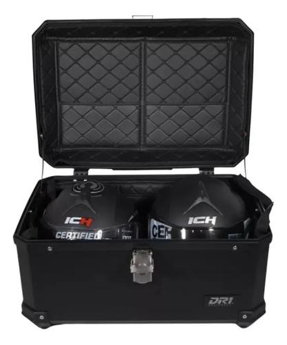 Maletero Baul 65lt Dr1 Litros Con Espaldar Tipo Shad Givi Negro 2