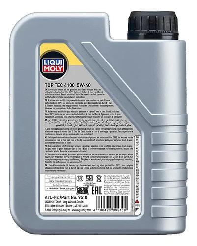 Aceite 5w40 Sintético Hc Top Tec 4100 Dual 1l 4