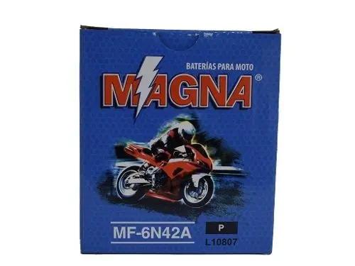 Batería Moto Ayco Ay80, Ay90q Moppet Magna Mf 6n42a 3