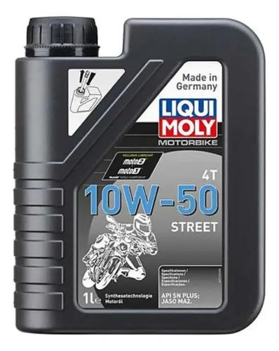 Aceite Liqui Moly 10w50 Street Sintetico