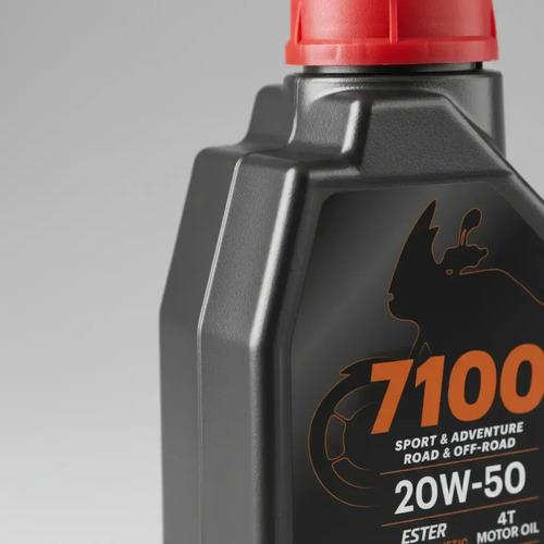 Aceite De Moto Y Cuatriciclos 20w-50 Full Sintético Motul 4t 7100 1l 5