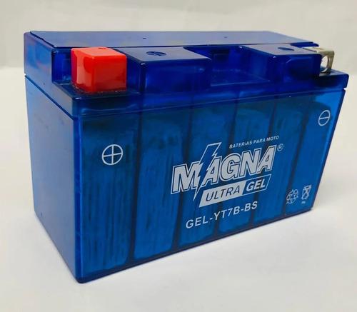 Batería Moto Akt 200 Sm Special Ultra Gel Yt7b Bs Izquierdo 2