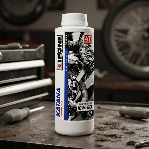 Aceite Lubricante Moto Ipone Katana Off Road Sintetico 10w50 2