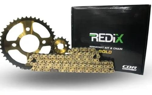 Kit De Arrastre Para Pulsar Ns 200 Reforzado Original Rd Plateado 2