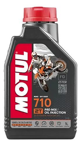 Aceite Motul 710 Para Motor 2 Tiempos 100% Sintetico