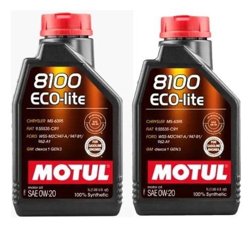 Aceite Motor Motul 8100 Eco-lite 0w-20 Gen3 Dexos1 1-litro 3