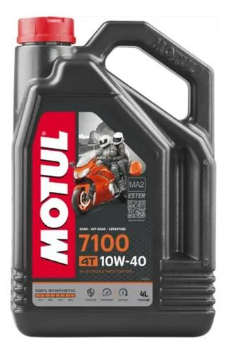 Aceite Sintético Motul 7100 4t 10w-40 4l 2