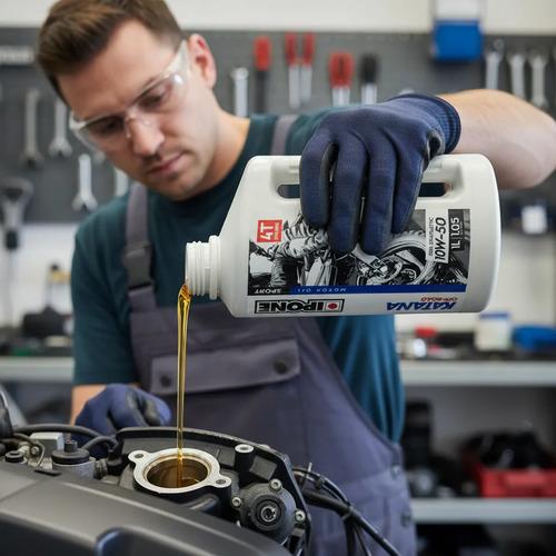 Aceite Lubricante Moto Ipone Katana Off Road Sintetico 10w50 3
