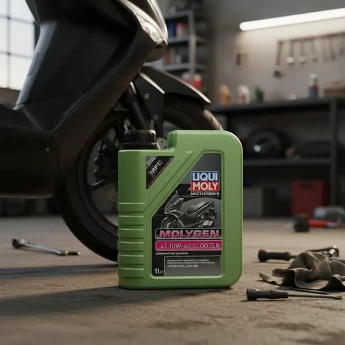 Aceite 10w40 Molygen Scooter Yamaha Nmax Liqui Moly 1l 2