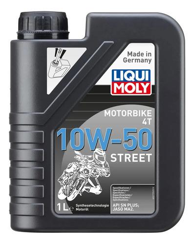 Aceite 10w50 Moto 4t Street Liqui Moly 1l