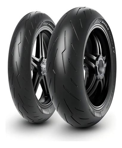 Llanta 110/70-17 Pirelli Diablo Rosso 4 Radial Tl 3