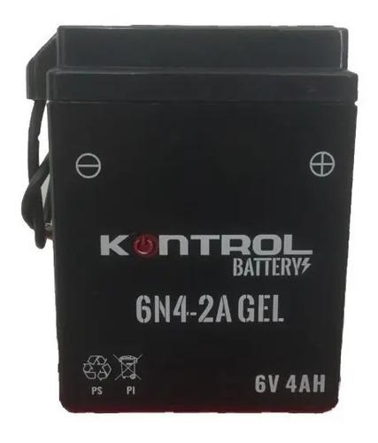 Batería Moto Suzuki Fr 80 Kontrol 6n42a Gel