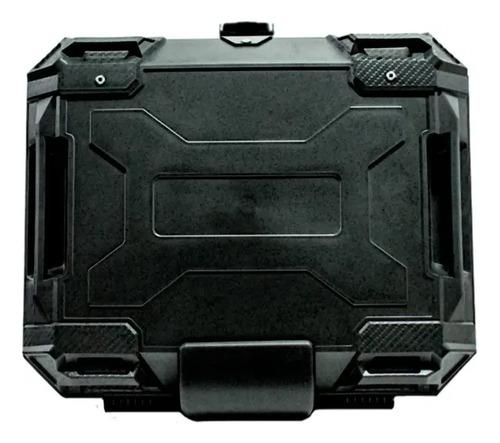 Maletero Dr1 Adventure 45 Litros Desmontable Con Espaldar Negro 8