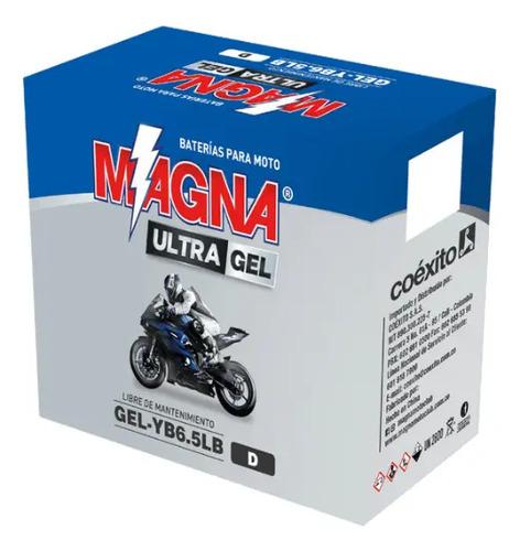 Batería Moto Ultra Gel Mf Yb6.5lb Akt Sl 125 Tt 125 Nkd 125 Derecho 2
