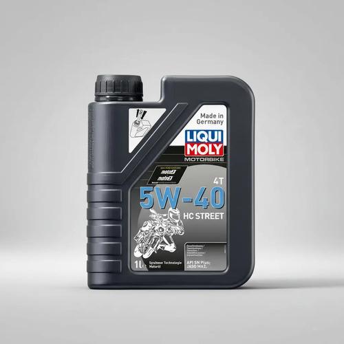 Aceite Lubricante Moto Liqui Moly Street Hc 5w40 Sintetic 1l 5
