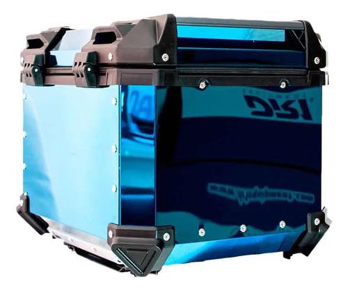 Maletero Cuadrado Dr1 Alu Pro Acero 45 Lt Azul 4