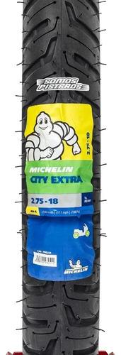 Llanta Michelin 2.75 18 City Extra 48s Sin Camara 125z Dt15 3