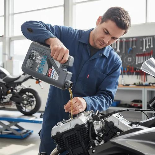 Aceite Para Motor Liqui Moly Sintético 15w-50 Para Moto/cuatriciclo De 1 Unidad X 1l 3