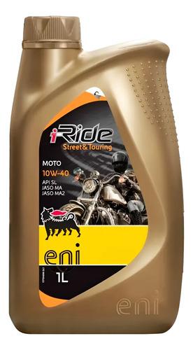 Aceite Eni I-ride 10w-40 Street & Touring Synthetic